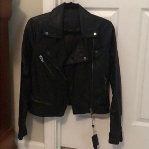 Blank NYC faux leather jacket NWT